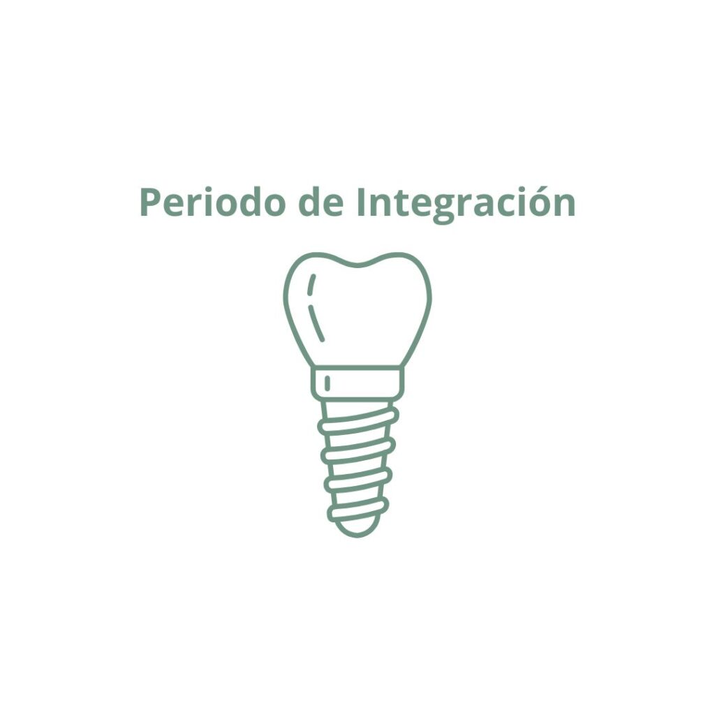 Periodo de Integración del implante dental
